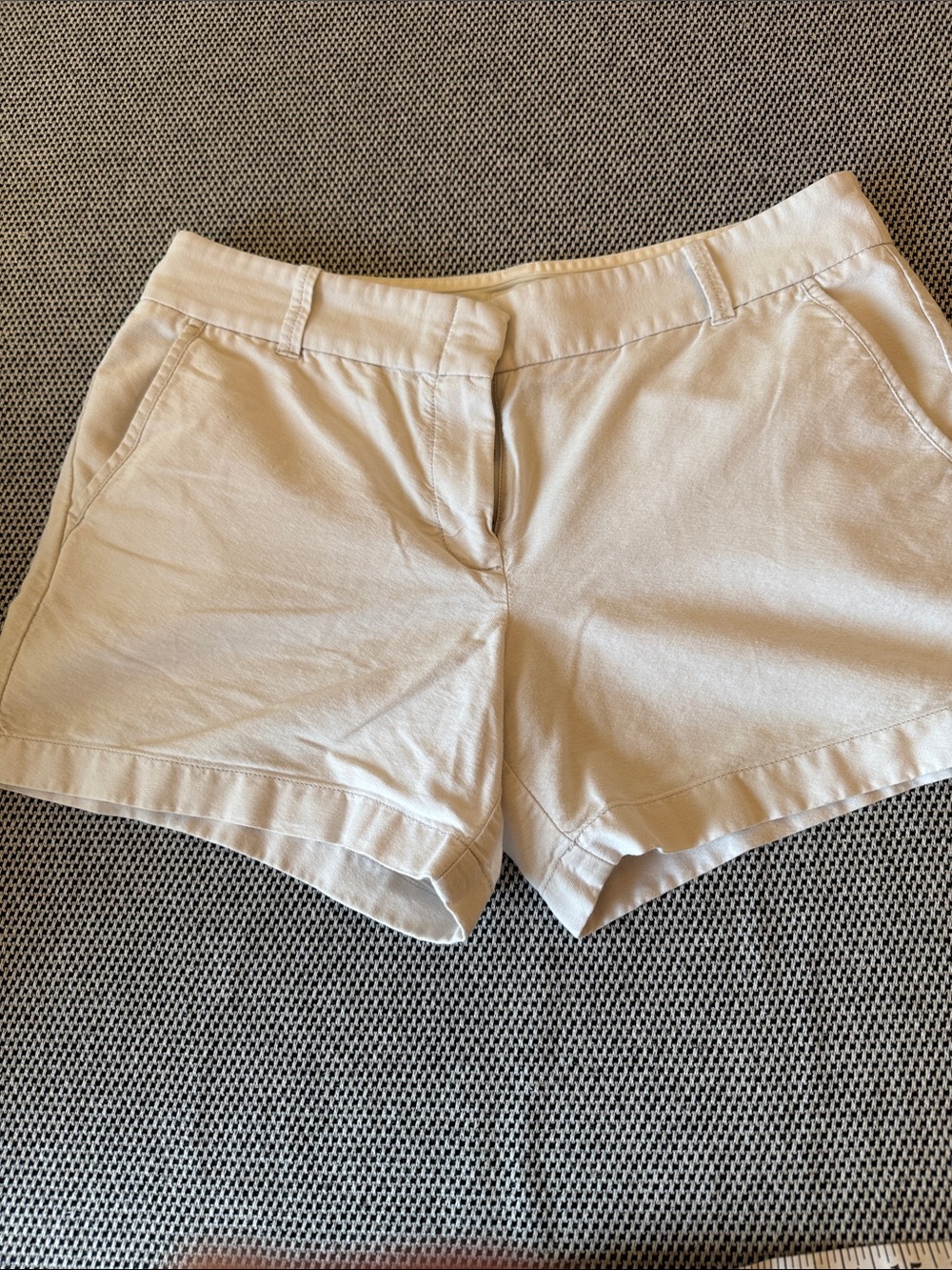 J. Crew Women's Cream 100% cotton Shorts